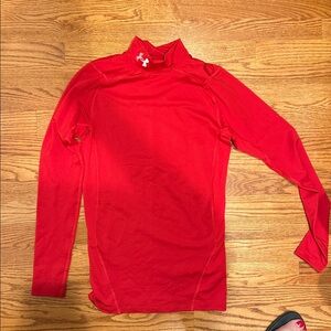 Under Armour Crimson High-Collar cold gear compression shirt